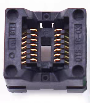 窄体SOP14 测试座 OTS-14(16)-1.27-03宽6.0 烧写插座 Enplas现货