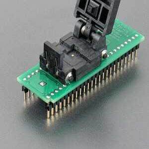 艾科原装烧录座DIL8/QFN8-1 ZIF-CS SFlash-1a 70-1273A QFN8