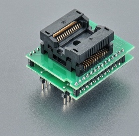 DIL28/SOIC28 ZIF 330mil 艾科烧录器专用座 SOP28
