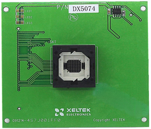 DX5074测试座 适配器 烧录座 西尔特5000 6000专用座 BGA64