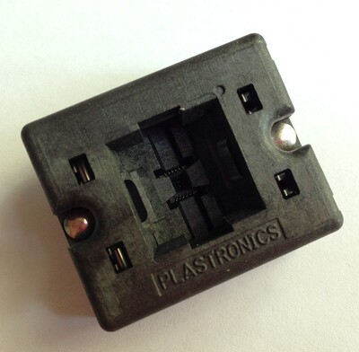 40LQ50S16060-D QFN40 测试座  MLF40 烧录座 编程座 plastronics