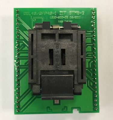 烧录座DIL48/QFP48-1 ZIF STM8-2 ELNEC专用适配座 转换座LQFP48