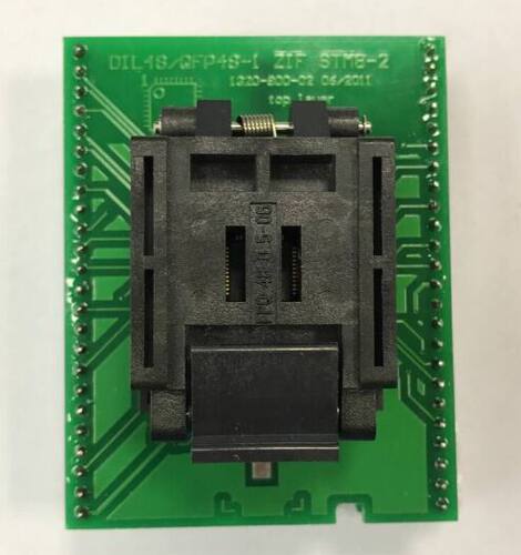 烧录座DIL48/QFP48-1 ZIF STM8-2 ELNEC专用适配座 转换座LQFP48