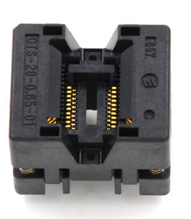 ENPLAS测试座 烧录座 OTS-20(28)-0.65-01 TSSOP20 170MIL