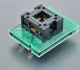 烧录座DIL40/QFP64 ZIF LPC-1适配座 ELNEC专用座LQFP64