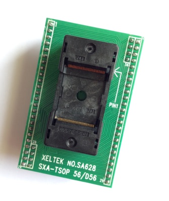 西尔特原装烧录座 测试座 编程座 SA628-B257 TSOP56 需订货
