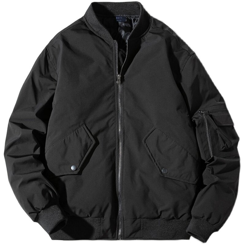 大码冬季保暖外套羽绒棉服