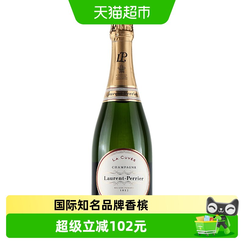 法国进口罗兰百悦干型香槟酒750ml起泡酒气泡葡萄酒