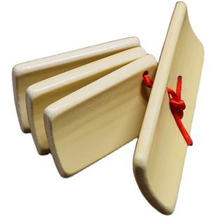 初学儿童红绸小快板儿宝宝入门相声表演口才秀幼儿园专业响板乐器