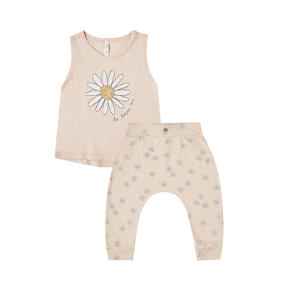 折扣款不退 美国Rylee Cru SS21男童女童纯棉无袖T恤休闲长裤