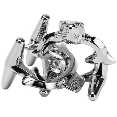 HANAYAMA魔金角解压金属益智玩具Puzzle复古经典高智商礼物复古