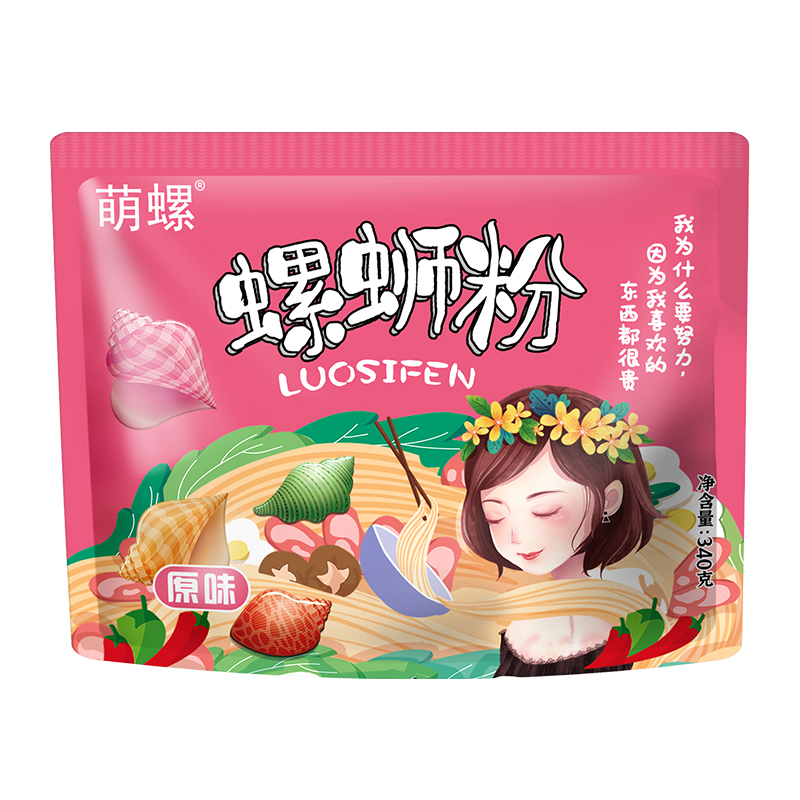 O-几芼！人人可迫！-柳州螺蛳粉*340g/袋- 社群免单