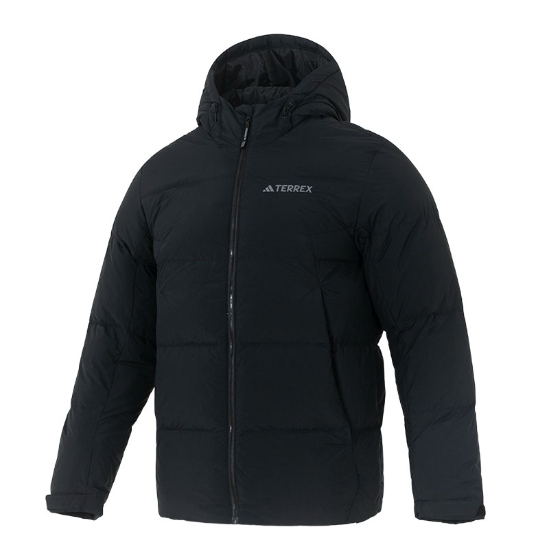 【自营】Adidas阿迪达斯羽绒服男装连帽运动服休闲时尚保暖外套