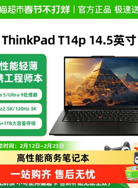 ThinkPad T14P 14.5英寸高性能设计全能标压商务办公笔记本