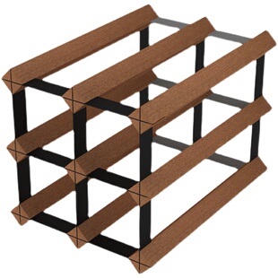 实木酒架欧式收纳架红酒架子酒瓶客厅家用红酒架摆件葡萄酒展示架