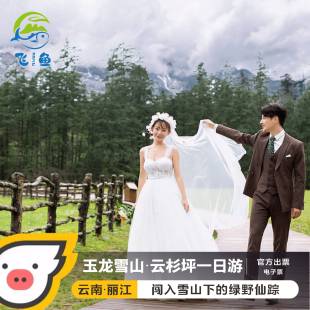 [玉龙雪山-大门票+云杉坪索道+古城往返拼车接送+园内环保车+普通餐]玉龙雪山+云杉坪小索道+大巴