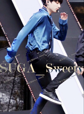 【双11新品】JUNGKOOK田国BTS防弹少年团同款小黑鞋子皮鞋