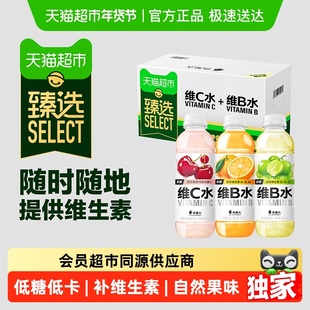 臻选 外星人维生素水500ml*18瓶维B水青提+维B水柑橘+维C水