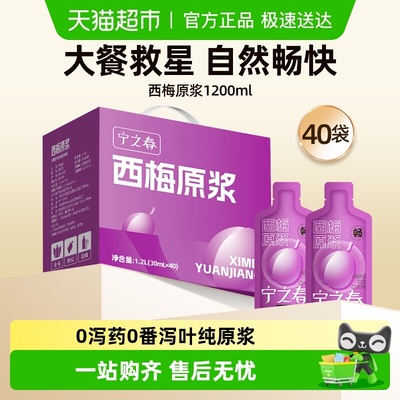 宁之春西梅原浆礼盒大餐救星