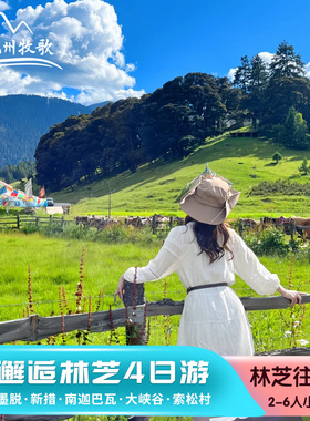 西藏林芝旅游雅鲁藏布大峡谷索松村来古冰川巴松措新措南伊沟4天