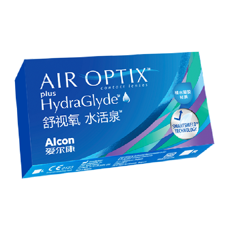 爱尔康月抛硅水凝胶隐形眼镜