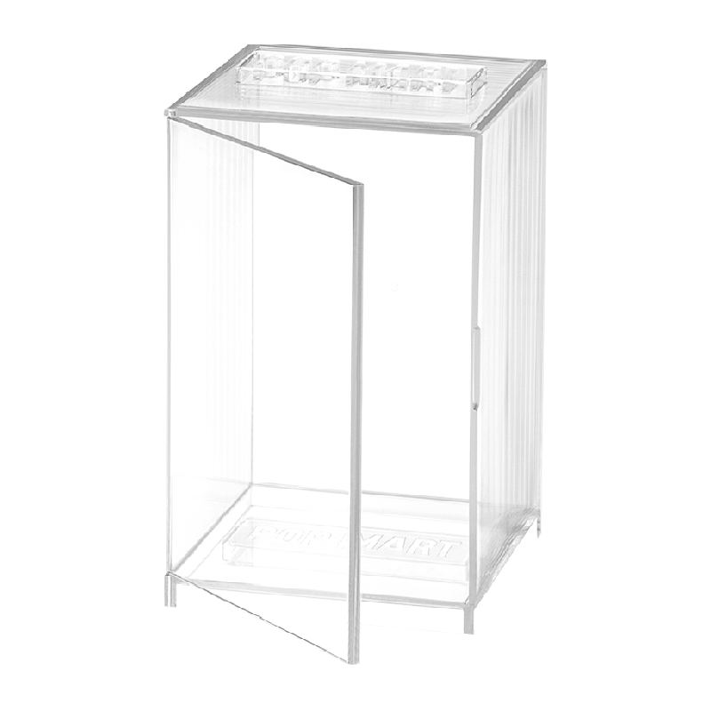 泡泡玛特盲盒透明防尘展示收纳盒
