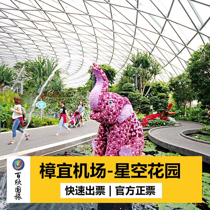 [星耀樟宜-星空花园]新加坡樟宜机场星耀樟宜星空花园/Canopy Park
