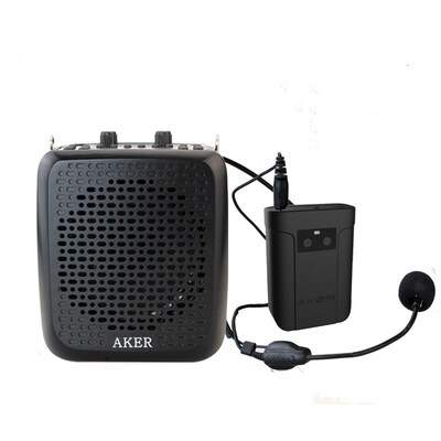 AKER/爱课 AK87/W大功率无线扩音机教学小蜜蜂扩音器户外蓝牙音箱