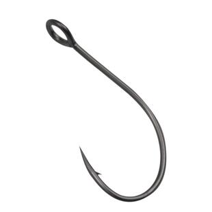 8001细条亮片钩溪流管付大眼带圈孔钩马口白条翘嘴鳜鱼钩路亚挂钩