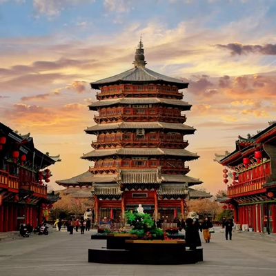 张家口-高铁往返大同区3日2晚跟团游 云冈石窟+悬空寺+应县木塔