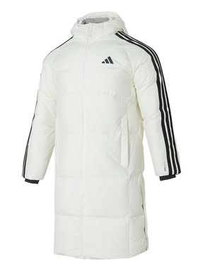 【自营】Adidas阿迪达斯羽绒服新款男装简约单层连帽运动服KC2497