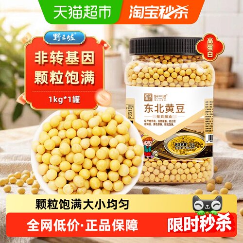 野三坡东北黄豆高蛋白香浓豆浆