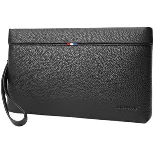 稻草人手包男真皮手拿包男士时尚休闲手抓包新款大钱包商务信封包