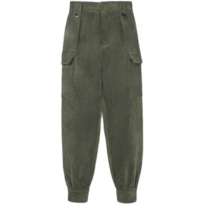 灯芯绒秋冬复古休闲风萝卜哈伦裤