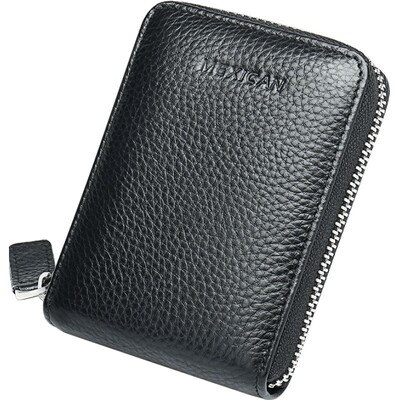 男士简约时尚卡包稻草人