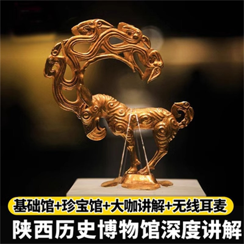 [陕西历史博物馆-门票+电子讲解器]自由行