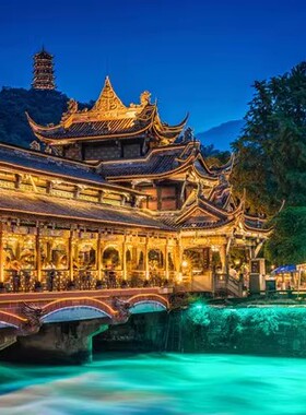 都江堰景区+熊猫谷一日游2-8人私家团含门票导游