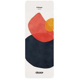 dooot道特麂皮绒瑜伽垫地垫家用防滑薄款超薄便携女士专业健身垫