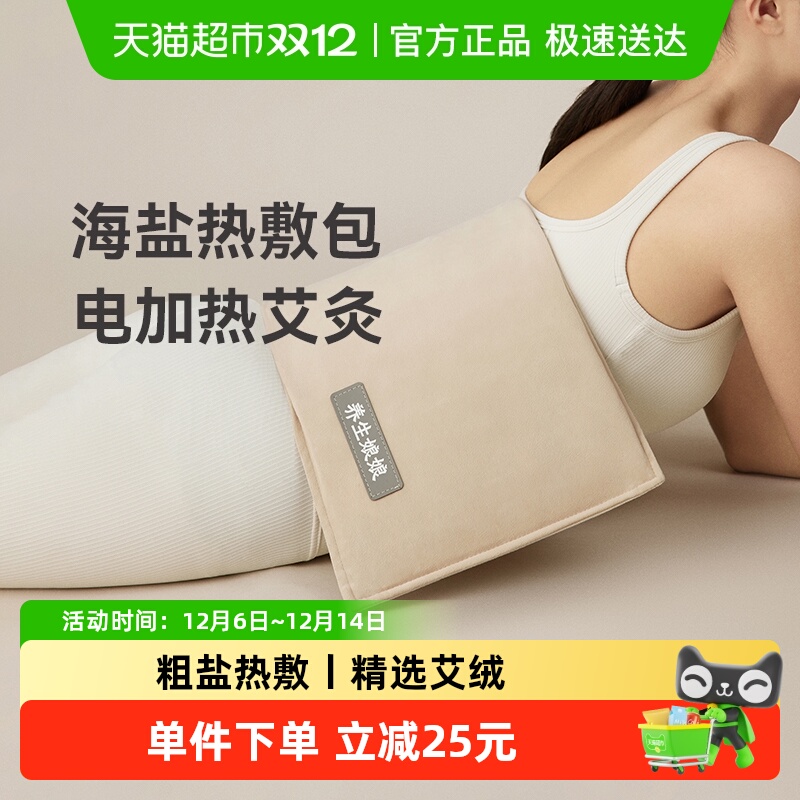 zdeer左点海盐加热艾灸全身通用