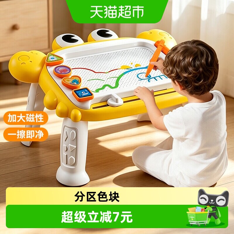鑫行玩具儿童磁性画板多彩图片