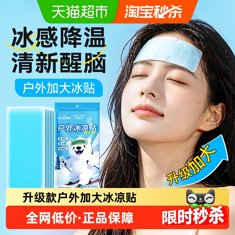 海氏海诺加大冰凉贴物理降温图片