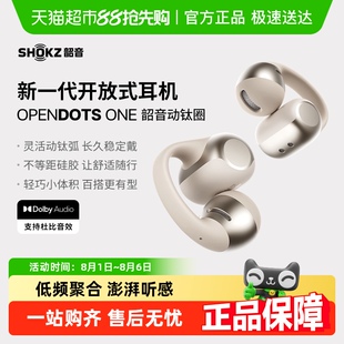 蓝牙耳机 E310耳夹式 Shokz韶音动钛圈OpenDots ONE