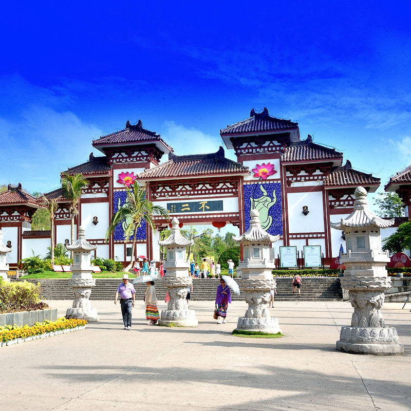 专车上门接送三亚南山寺+天涯一日游私家小团纯玩三亚包车一日游