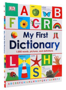 【自营】DK出品 My First Dictionary 儿童图解字词典系列精装大开 英文原版绘本 培养宝宝英语认知学习能力