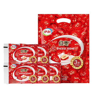 伊利生牛乳红枣味酸奶原味100g×20袋活性乳酸菌营养早餐酸奶