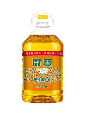 厨宝港式花生油5L