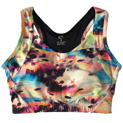 健身美背文胸减震运动罩杯