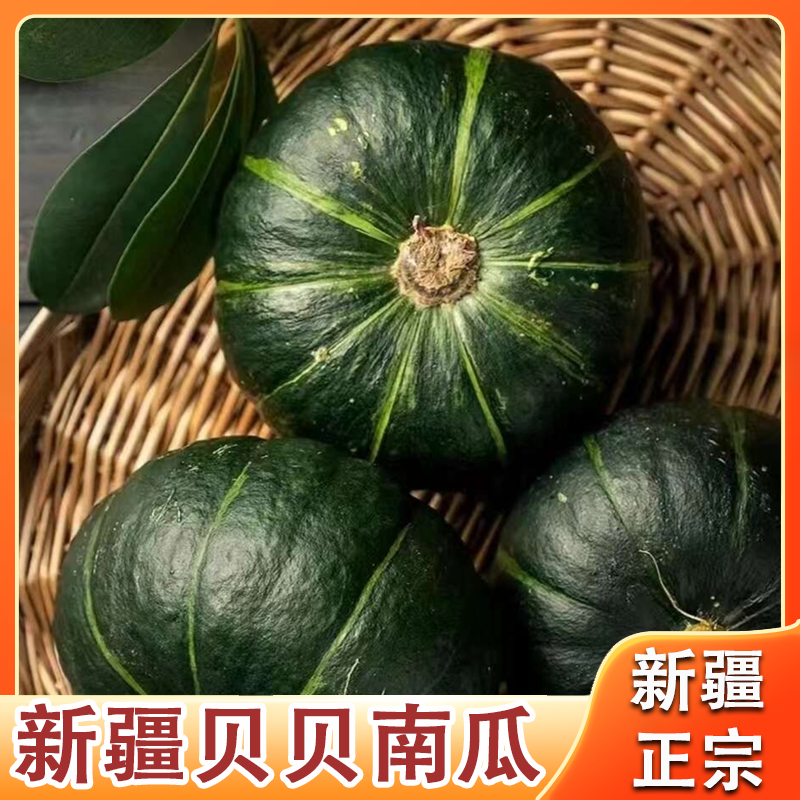 新疆贝贝南瓜新疆直发粉糯香甜粗粮婴儿辅食正宗贝贝好吃