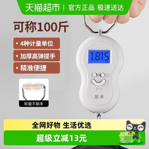 凯丰便携式高精度手提电子秤