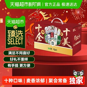 臻选1664啤酒十全十美礼盒装送礼乌苏嘉士伯过节礼品500ml*10罐